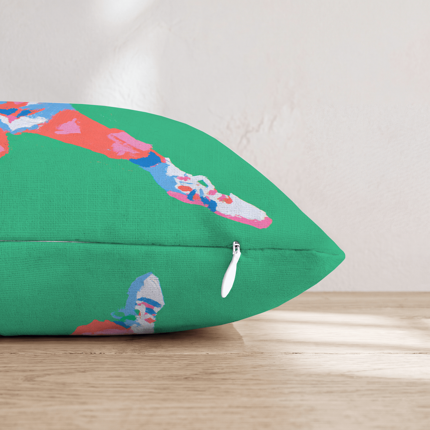 Pop Art Tennis Santa Throw Pillow - Hillcroft Home