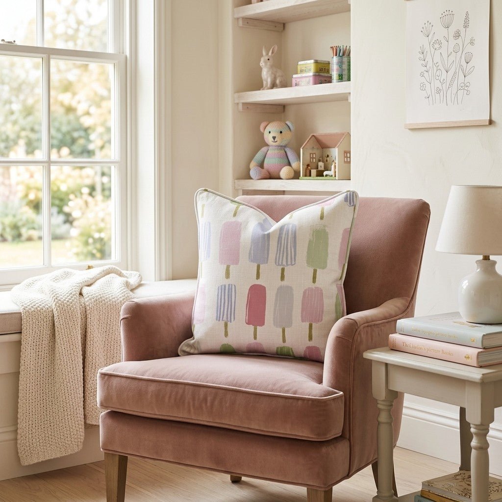 Popsicle Treat Throw Pillow - Hillcroft Home
