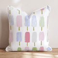 Popsicle Treat Throw Pillow - Hillcroft Home