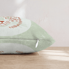 Portrait of a Tabby Throw Pillow - Hillcroft Home