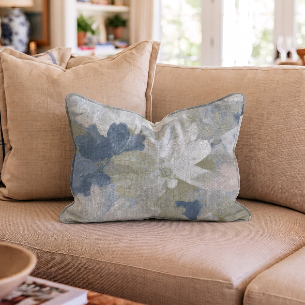 Posy Lane Throw Pillow throw pillow - Hillcroft Home