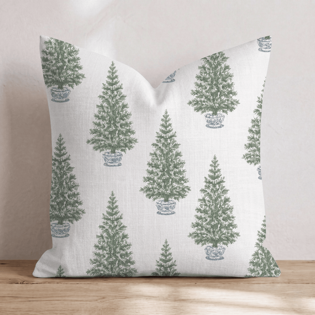 Pot Luck Pines Throw Pillow throw pillow - Hillcroft Home