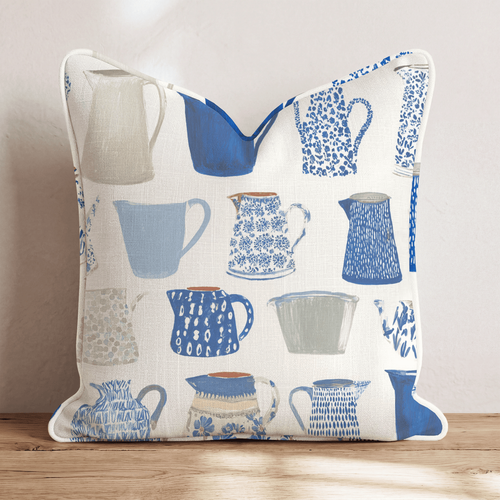 Pots and Pails Throw Pillow - Hillcroft Home