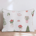 Potted and Merry Throw Pillow - Hillcroft Home