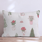 Potted and Merry Throw Pillow - Hillcroft Home