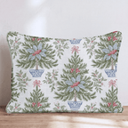 Potted Pines Throw Pillow throw pillow - Hillcroft Home