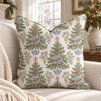Potted Pines Throw Pillow throw pillow - Hillcroft Home