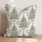 Potted Pines Throw Pillow throw pillow - Hillcroft Home