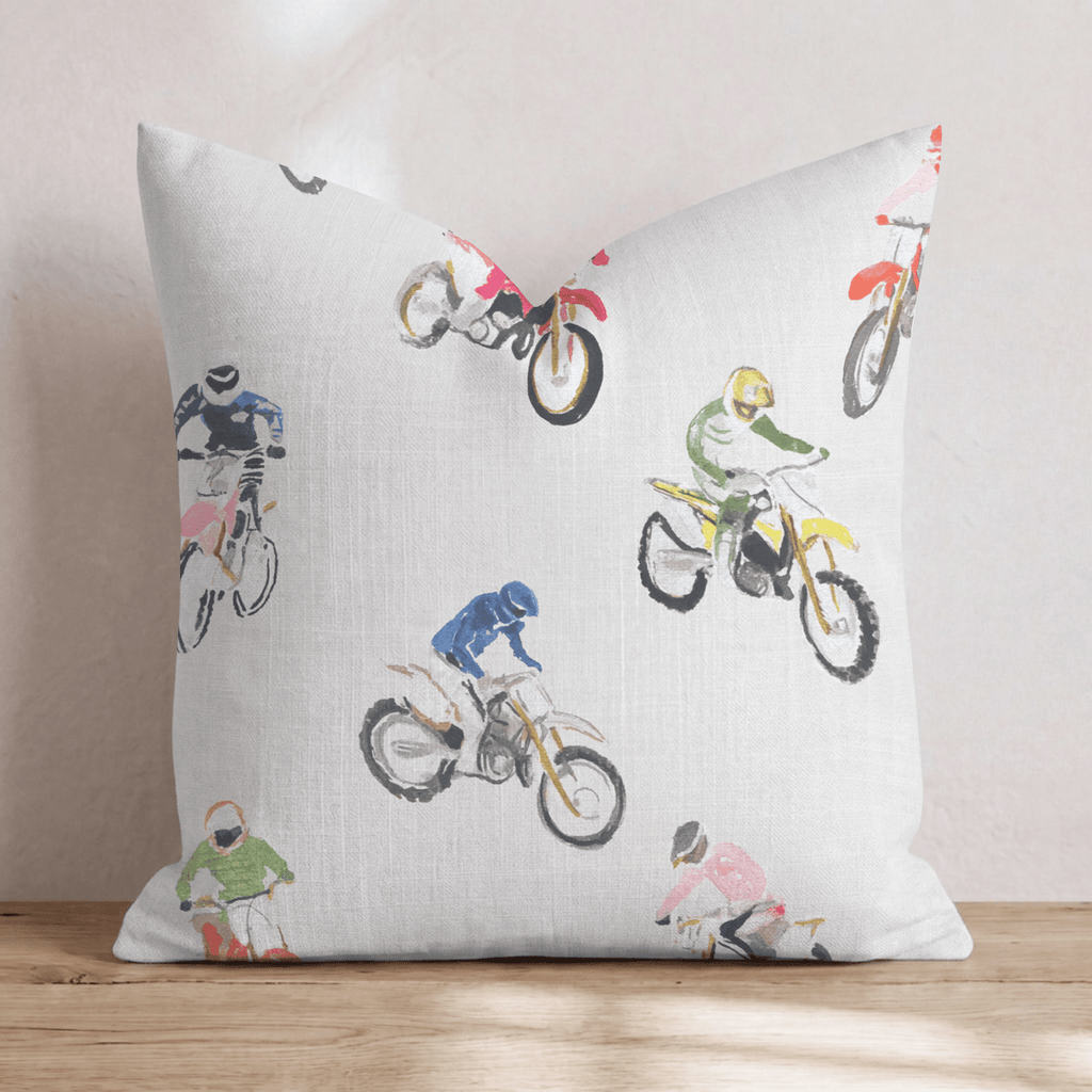 Practice Run Throw Pillow - Hillcroft Home