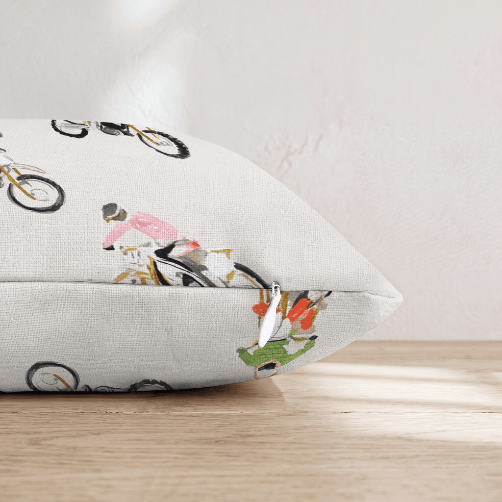 Practice Run Throw Pillow - Hillcroft Home