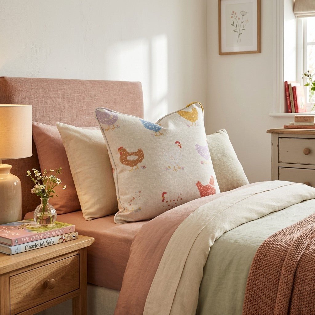 Praire Chickens Throw Pillow - Hillcroft Home