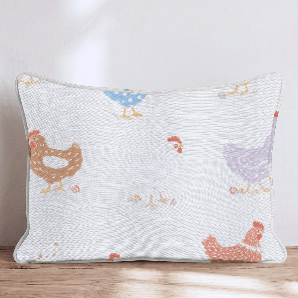 Praire Chickens Throw Pillow - Hillcroft Home