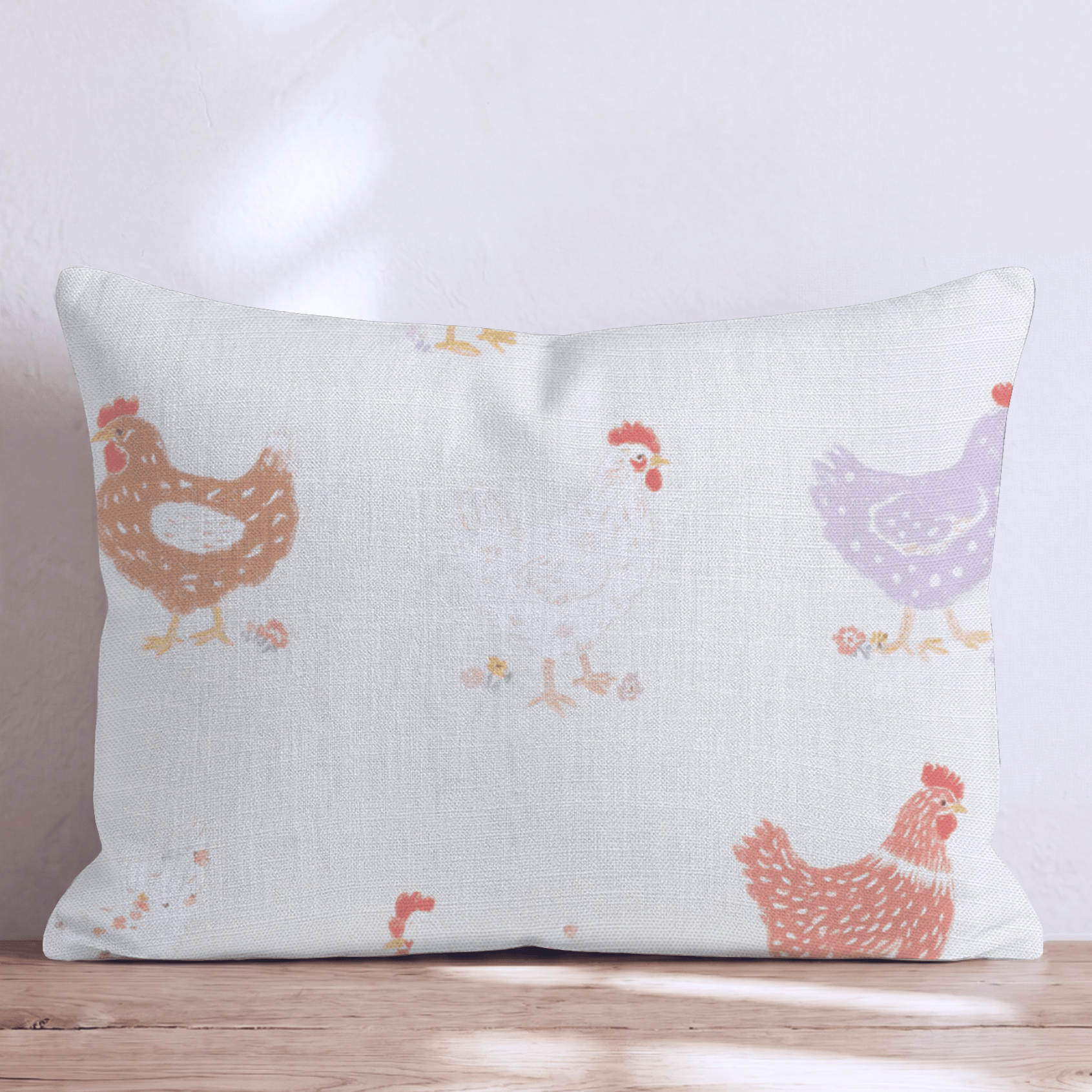 Praire Chickens Throw Pillow - Hillcroft Home