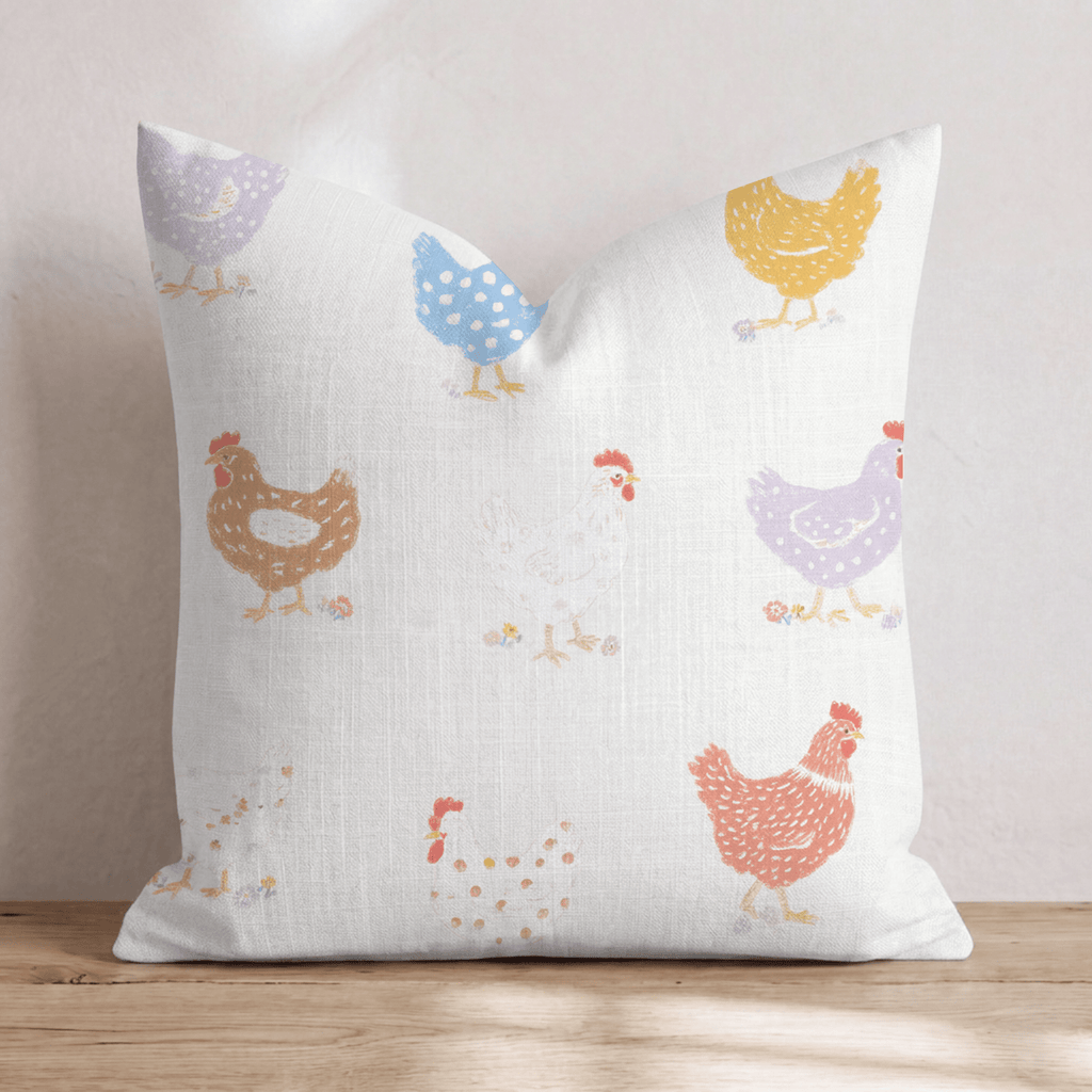 Praire Chickens Throw Pillow - Hillcroft Home