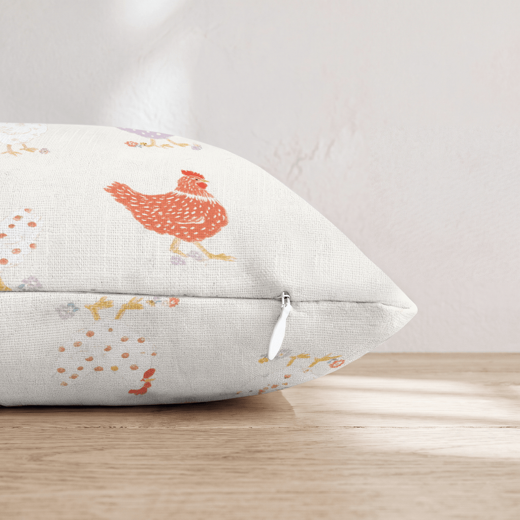 Praire Chickens Throw Pillow - Hillcroft Home