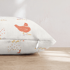 Praire Chickens Throw Pillow - Hillcroft Home