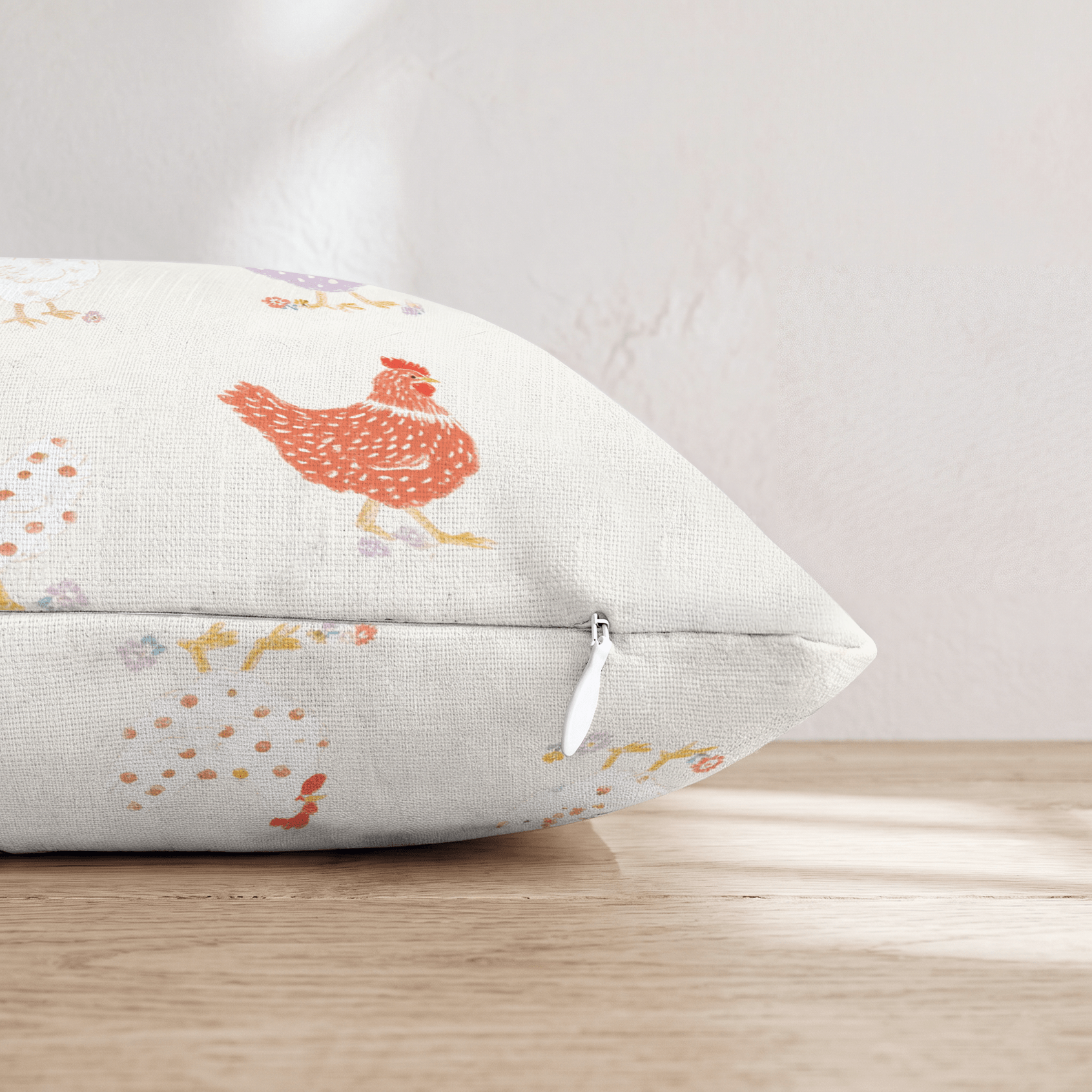 Praire Chickens Throw Pillow - Hillcroft Home