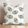 Pre-Season Green Throw Pillow - Hillcroft Home