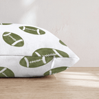 Pre-Season Green Throw Pillow - Hillcroft Home