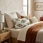Pre-Season Green Throw Pillow - Hillcroft Home