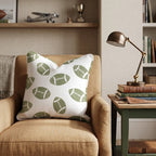 Pre-Season Green Throw Pillow - Hillcroft Home