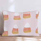 Preppy Candycorn Throw Pillow - Hillcroft Home
