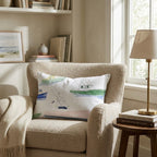Preppy Fleet Throw Pillow - Hillcroft Home