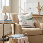Preppy Fleet Throw Pillow - Hillcroft Home