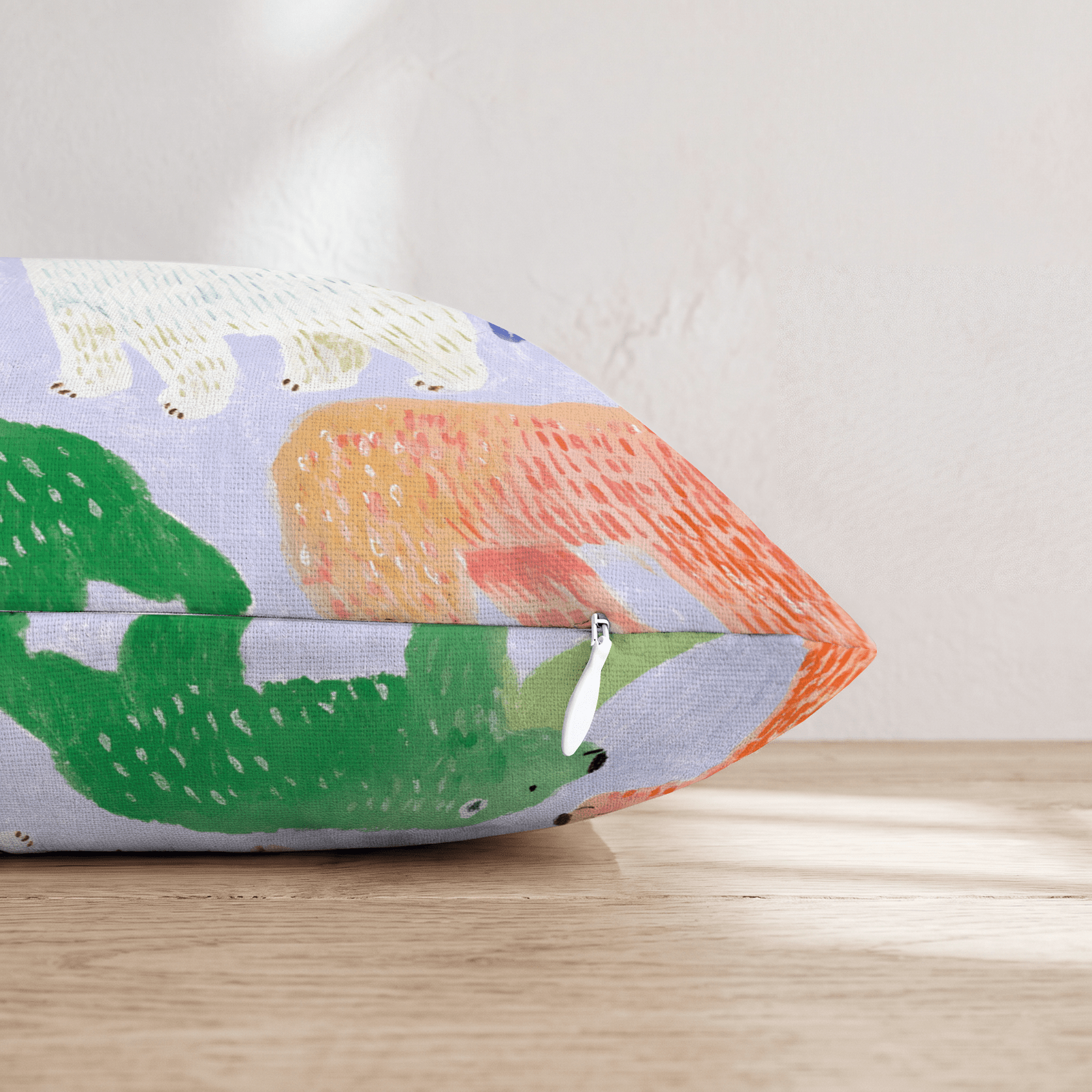 Preppy Polar Throw Pillow - Hillcroft Home