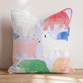 Preppy Polar Throw Pillow - Hillcroft Home