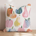 Preppy Pumpkins Throw Pillow - Hillcroft Home