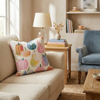 Preppy Pumpkins Throw Pillow - Hillcroft Home