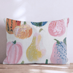 Preppy Pumpkins Throw Pillow - Hillcroft Home