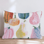 Preppy Pumpkins Throw Pillow - Hillcroft Home