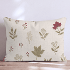 Pressed Botanicals Throw Pillow - Hillcroft Home
