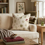 Pressed Botanicals Throw Pillow - Hillcroft Home