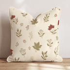 Pressed Botanicals Throw Pillow - Hillcroft Home
