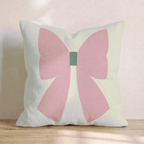 Pretty in Pink Throw Pillow - Hillcroft Home