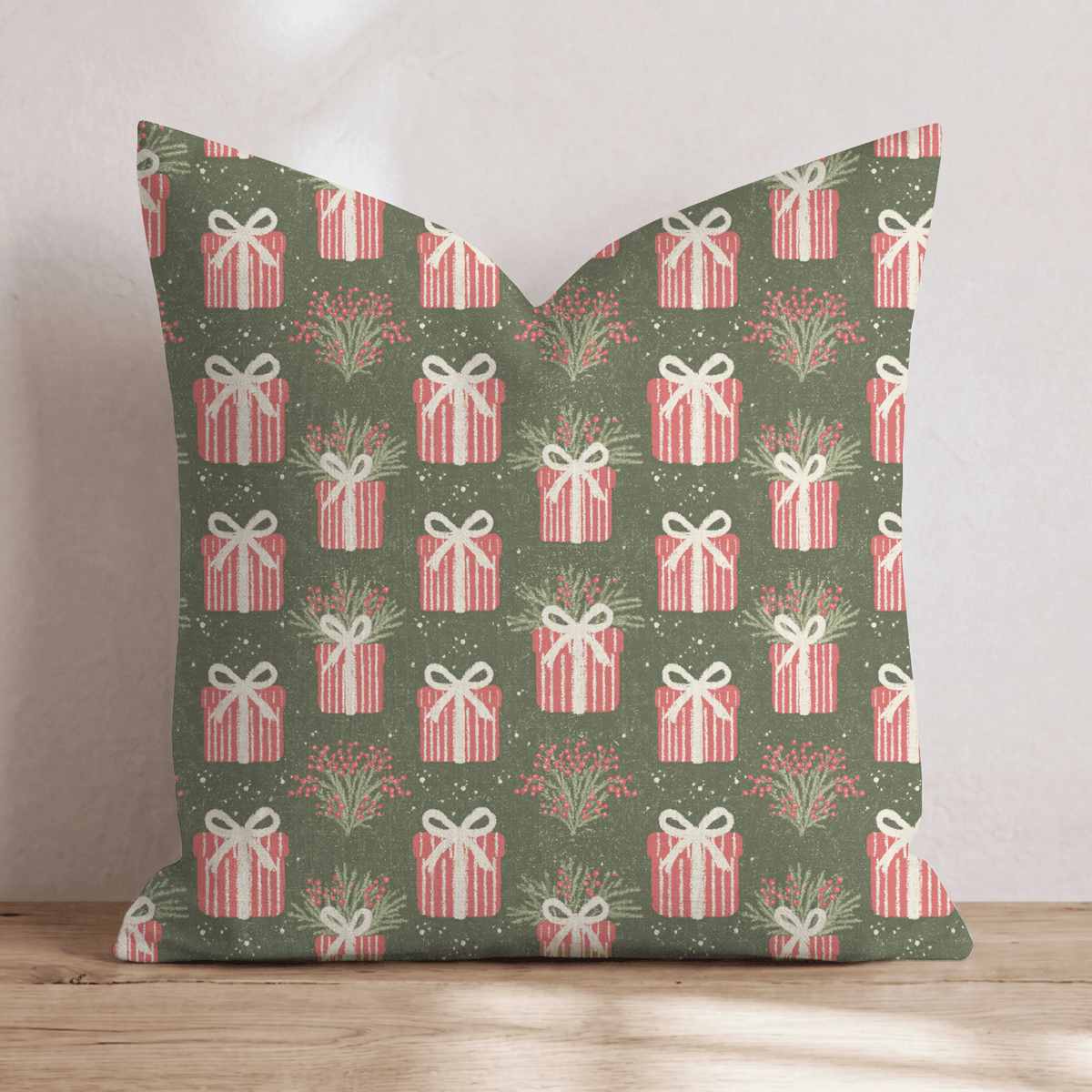 Pretty Little Packages Throw Pillow throw pillow - Hillcroft Home