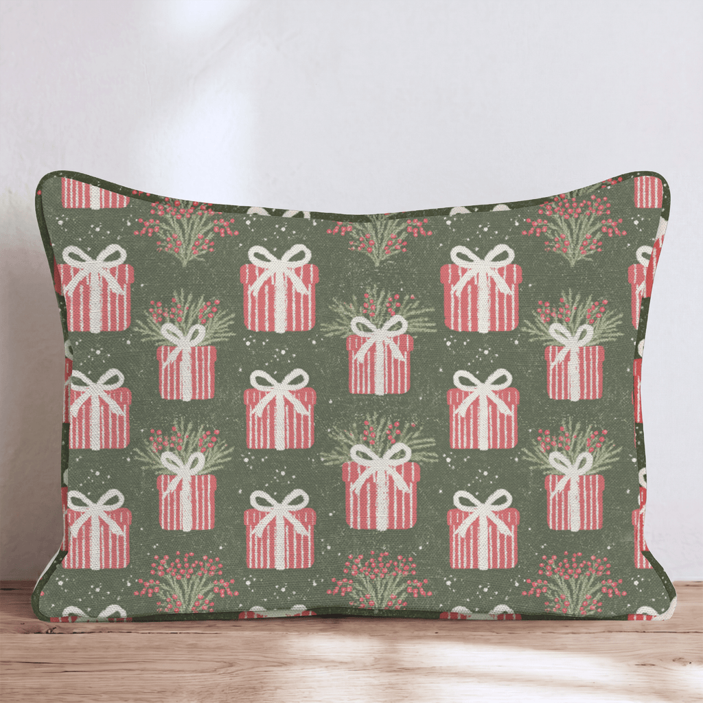 Pretty Little Packages Throw Pillow throw pillow - Hillcroft Home