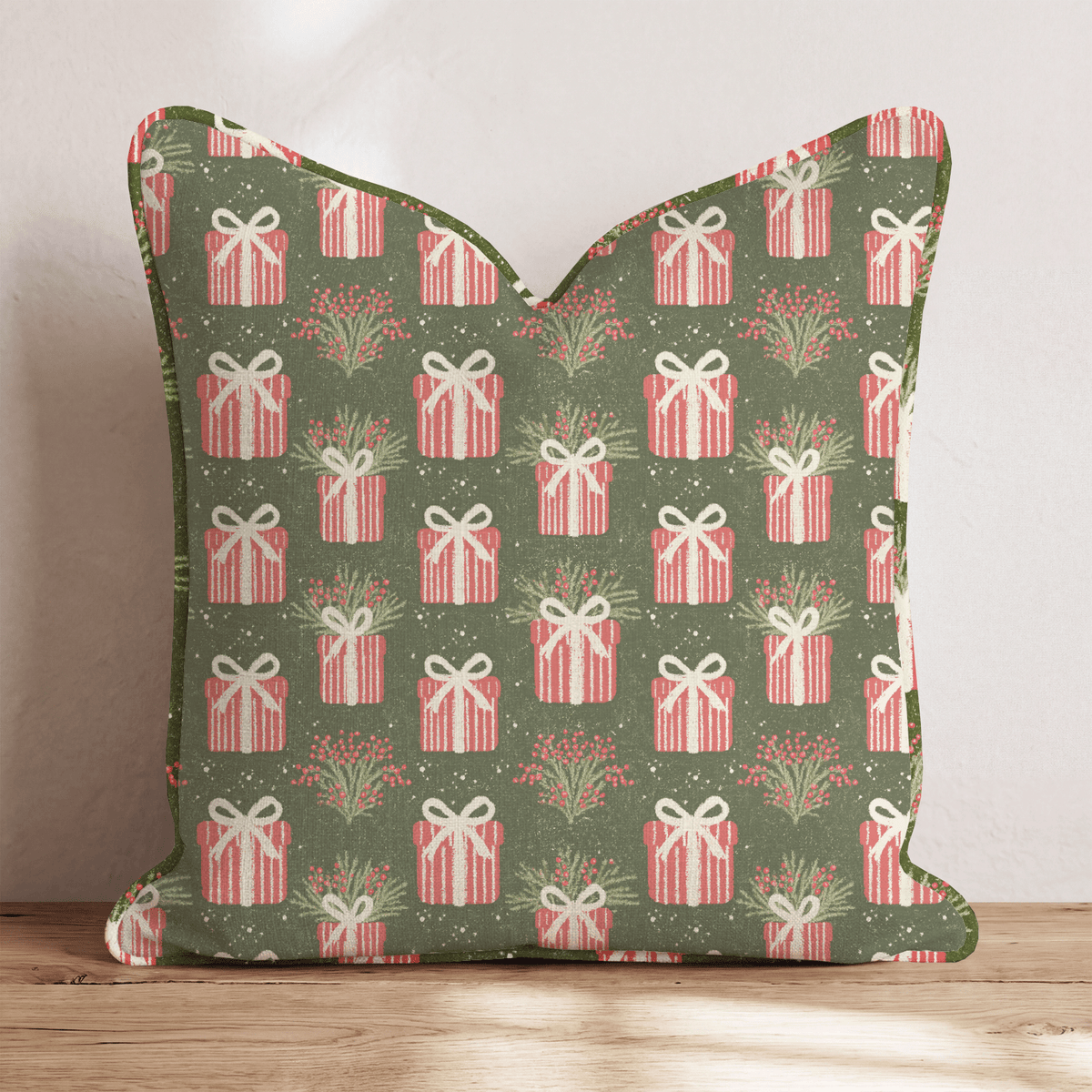 Pretty Little Packages Throw Pillow throw pillow - Hillcroft Home