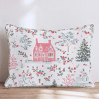 Pretty Pagoda Pink Throw Pillow - Hillcroft Home