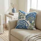 Pretty Poppy Throw Pillow - Hillcroft Home
