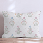 Primrose Lattice Throw Pillow - Hillcroft Home