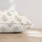 Primrose Lattice Throw Pillow - Hillcroft Home