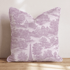 Promenade Parisienne Throw Pillow - Hillcroft Home