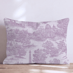Promenade Parisienne Throw Pillow - Hillcroft Home