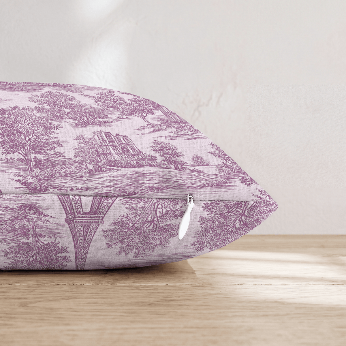 Promenade Parisienne Throw Pillow - Hillcroft Home