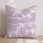 Promenade Parisienne Throw Pillow - Hillcroft Home