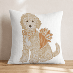 Proper Golden Turkey Throw Pillow - Hillcroft Home